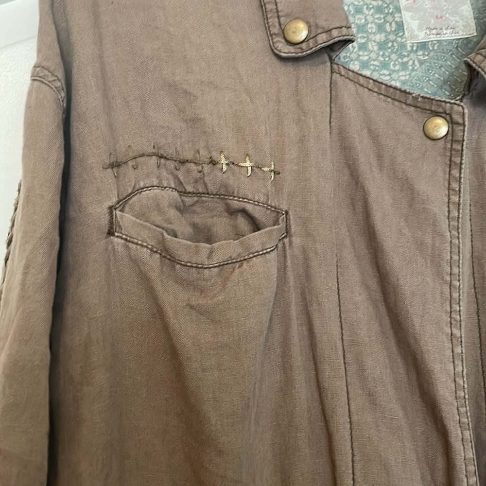 Free People Embroidered Jacket/dress - Picture 5 of 6